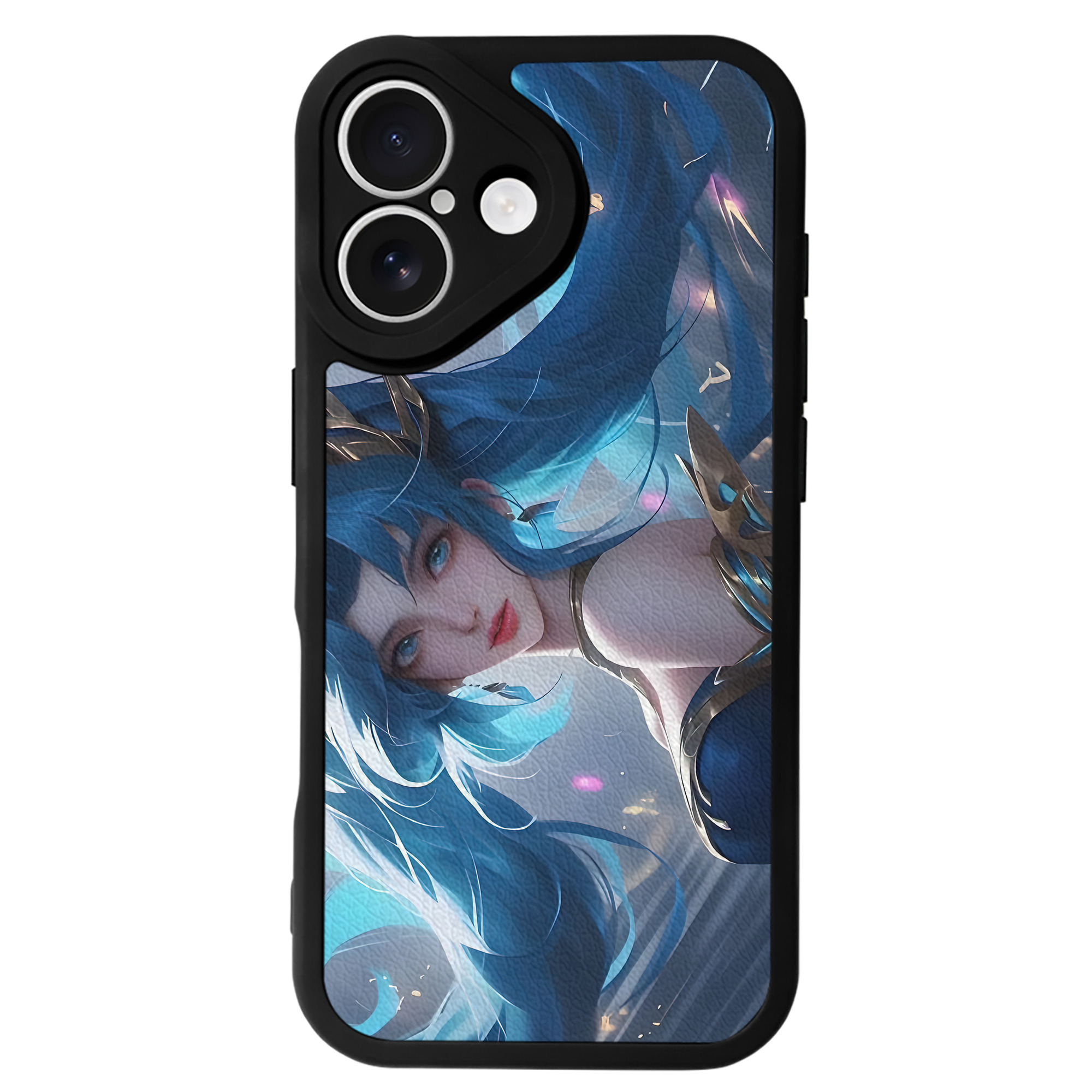 リーグ・オブ・レジェンド League of Legends LOL 【iPhone 16シリーズ対応】シリコンスマホケース（レザー調） 材質：シリコン